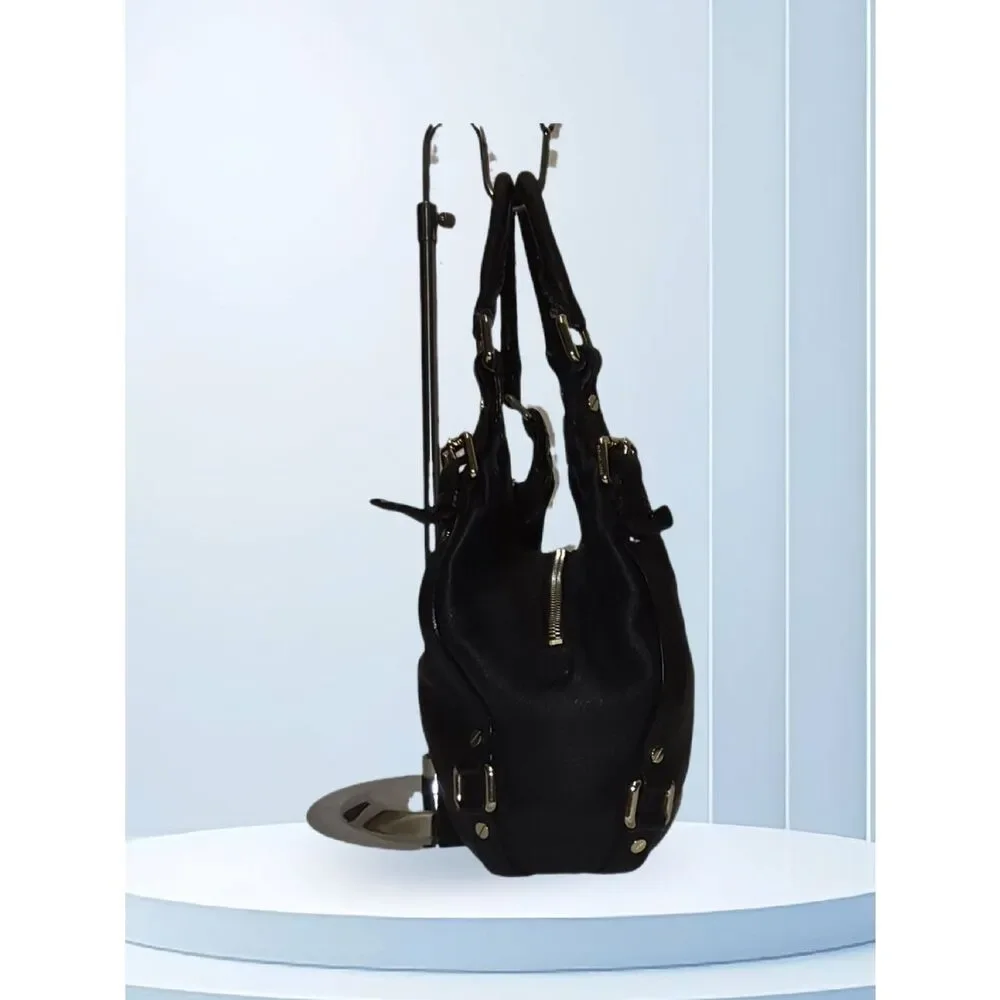 Michael Kors Bedford Black Leather Hobo Bag